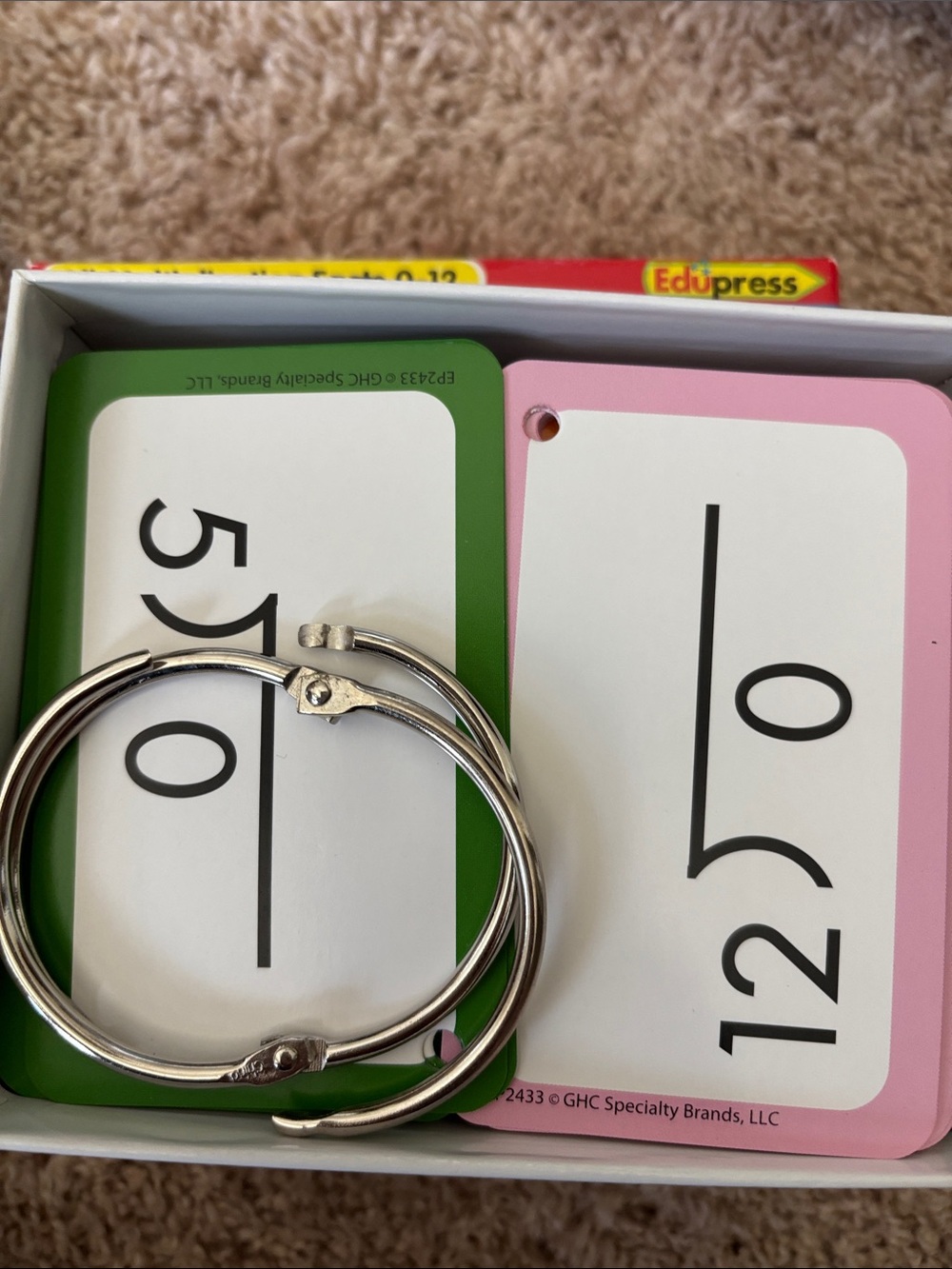 Mult/div/addition flash cards - Picture 7 of 7